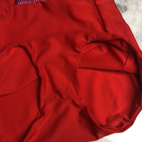 HEIDE MERRICK Red Strapless Bikini Set Size XS - Picture 7 of 8